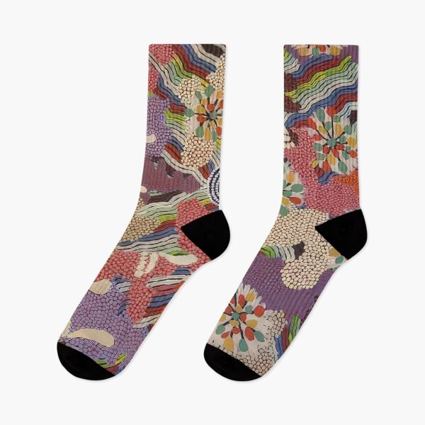 Item preview, Food gathering napparbee - native art designed and sold by NeonCanvasDream.
