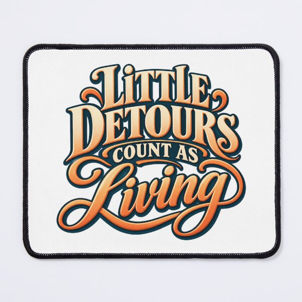 Item preview, Little Detours Count as Living Decorative Type designed and sold by Bikivuno.