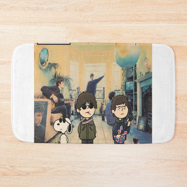 Item preview, Oasis album cover in retro Peanuts style designed and sold by DreamInkNest.