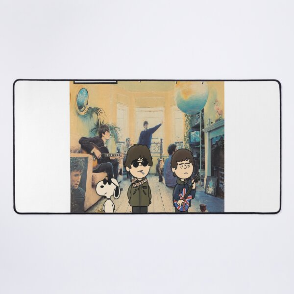 Item preview, Oasis album cover in retro Peanuts style designed and sold by DreamInkNest.