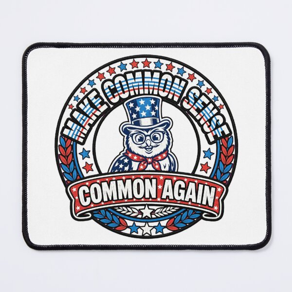Item preview, Make Common Sense Common Again designed and sold by GeeklyShirts.