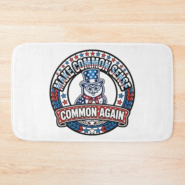 Item preview, Make Common Sense Common Again designed and sold by GeeklyShirts.