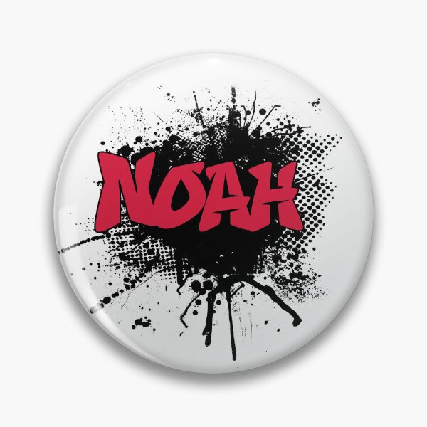 Item preview, Noah Name Gift Red Graffiti Name  designed and sold by aligchi.
