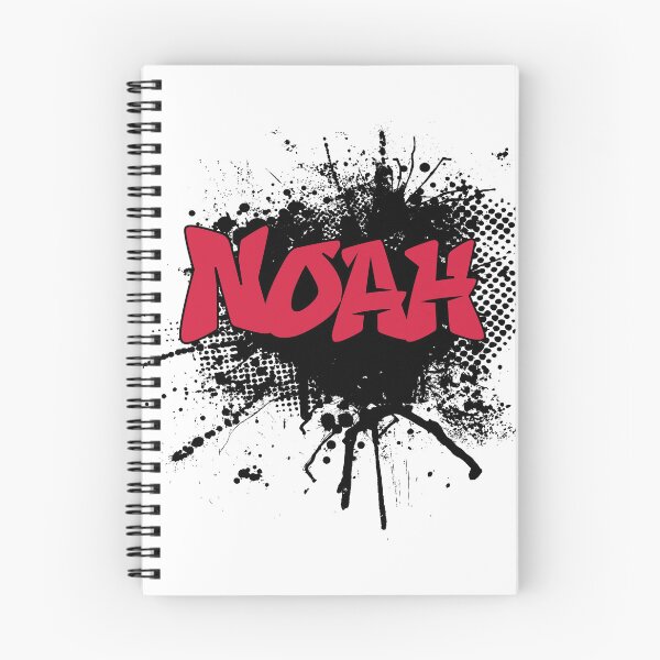 Item preview, Noah Name Gift Red Graffiti Name  designed and sold by aligchi.