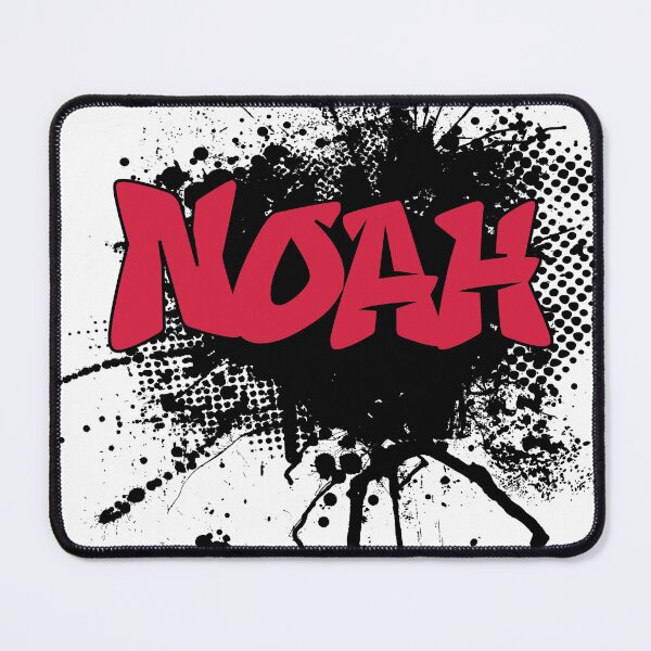 Item preview, Noah Name Gift Red Graffiti Name  designed and sold by aligchi.