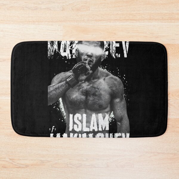 Item preview, Islam Makhachev Champion Hush Distressed Art designed and sold by JOSEUCKNER.