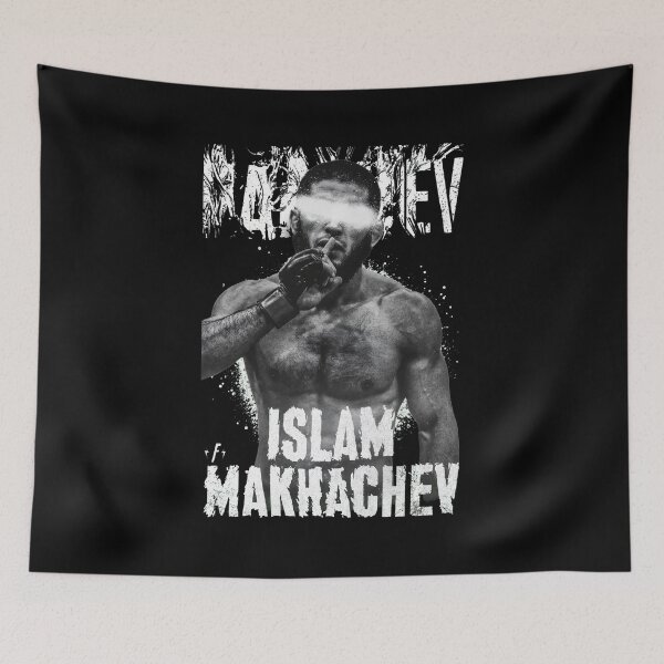 Item preview, Islam Makhachev Champion Hush Distressed Art designed and sold by JOSEUCKNER.
