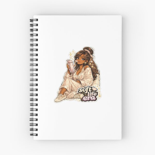 Item preview, Soft Life Era Gift - Dark Skin Girl Lifestyle designed and sold by RedRubyBubble.