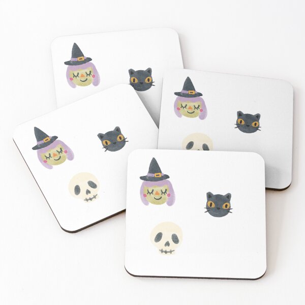 Item preview, halloween sticker pack designed and sold by KitschByKate.
