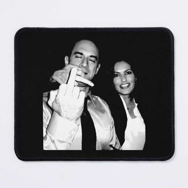 Item preview, Elliot Stabler And Olivia Benson Middle Finger Funny Vintage designed and sold by Enl-Frisby-11.