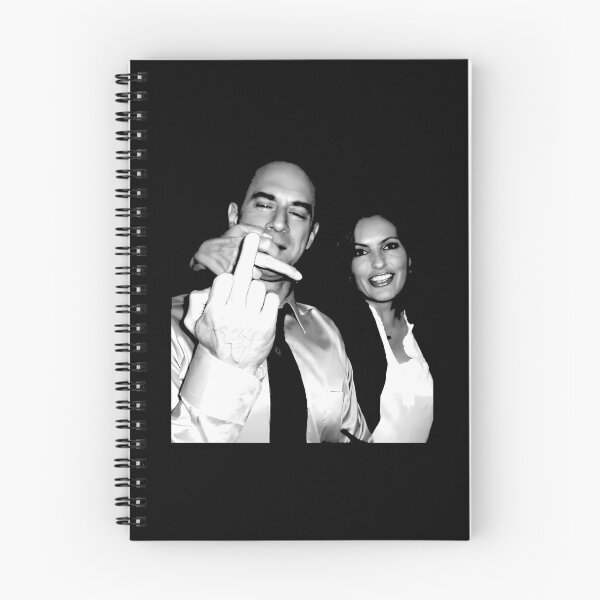 Item preview, Elliot Stabler And Olivia Benson Middle Finger Funny Vintage designed and sold by Enl-Frisby-11.