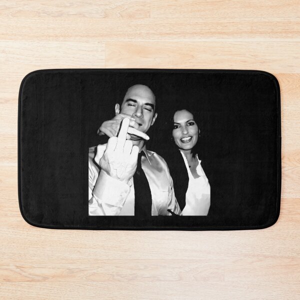 Item preview, Elliot Stabler And Olivia Benson Middle Finger Funny Vintage designed and sold by Enl-Frisby-11.