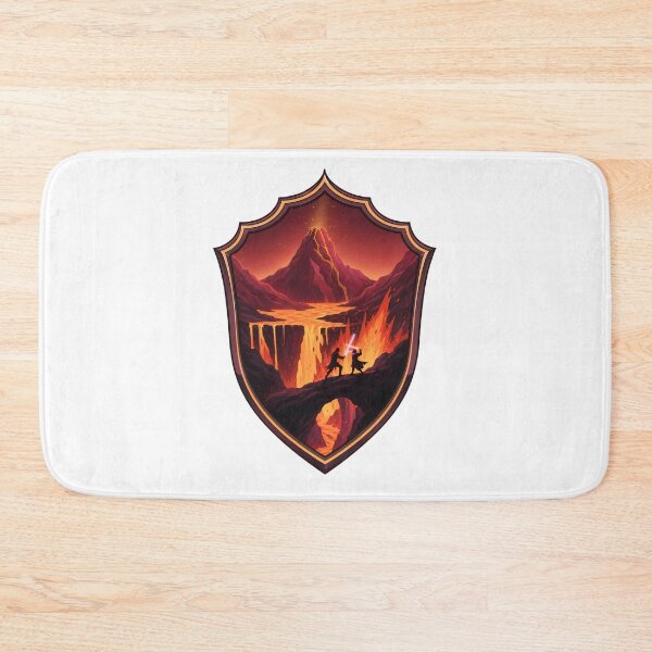 Item preview, Battle on Mustafar designed and sold by FrontierCosmic.