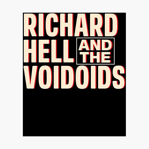 Item preview, Richard Hell and the Voidoids designed and sold by KaelenStudio.