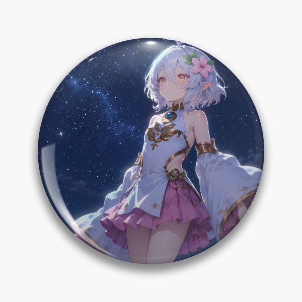 Item preview, Kokkoro Princess Connect Moonlit Fantasy City Rooftop designed and sold by SolenneAzur.