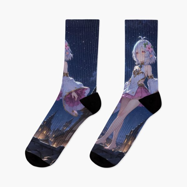 Item preview, Kokkoro Princess Connect Moonlit Fantasy City Rooftop designed and sold by SolenneAzur.