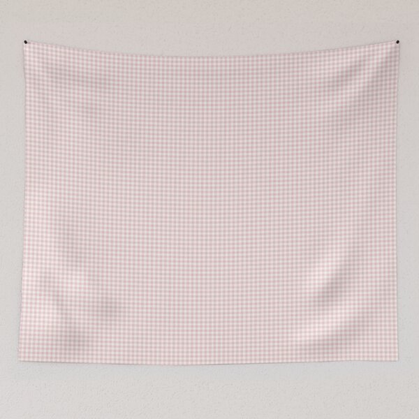 Item preview,  Blush Gingham – Pink and Mint Pastel Plaid Pattern designed and sold by penny+florence.