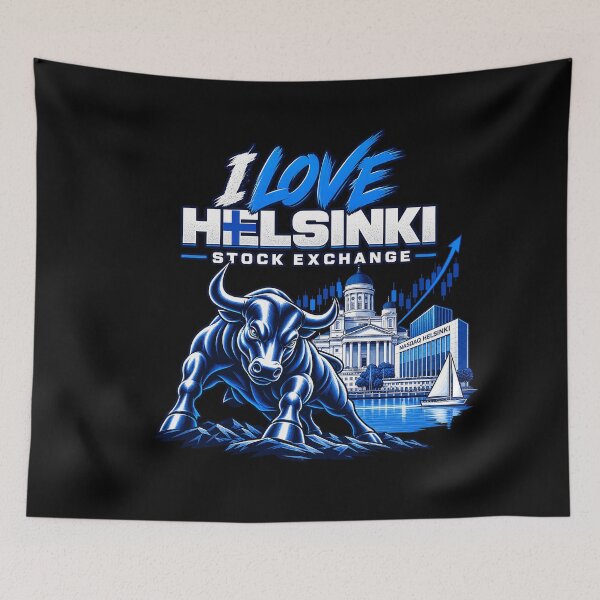 Item preview, I Love Helsinki Stock Exchange Bull designed and sold by NOVYXEL.