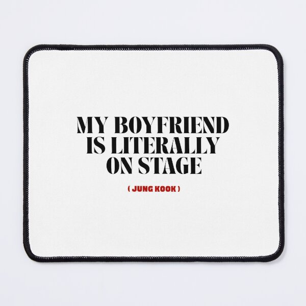 Item preview, My Boyfriend Is On Stage Funny Fan  designed and sold by ntstackpole.