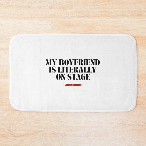 Item preview, My Boyfriend Is On Stage Funny Fan  designed and sold by ntstackpole.