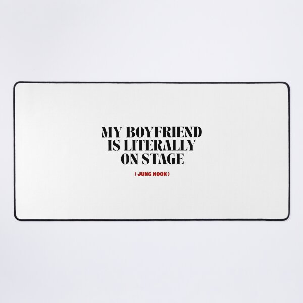 Item preview, My Boyfriend Is On Stage Funny Fan  designed and sold by ntstackpole.