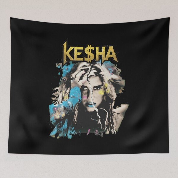 Item preview, Kesha Distressed Art Portrait  designed and sold by NORMAODRIGUEZ.