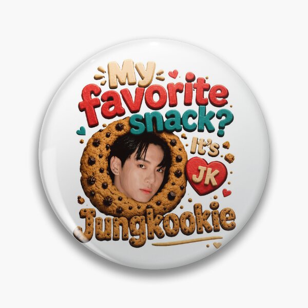 Item preview, Cute Cookie JK Fan Graphic Tee designed and sold by zcarnahiba.