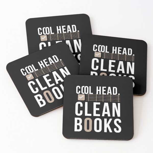 Item preview, Cool Head Clean Books Funny Accountant Accounting designed and sold by FCA SIR MERCH .