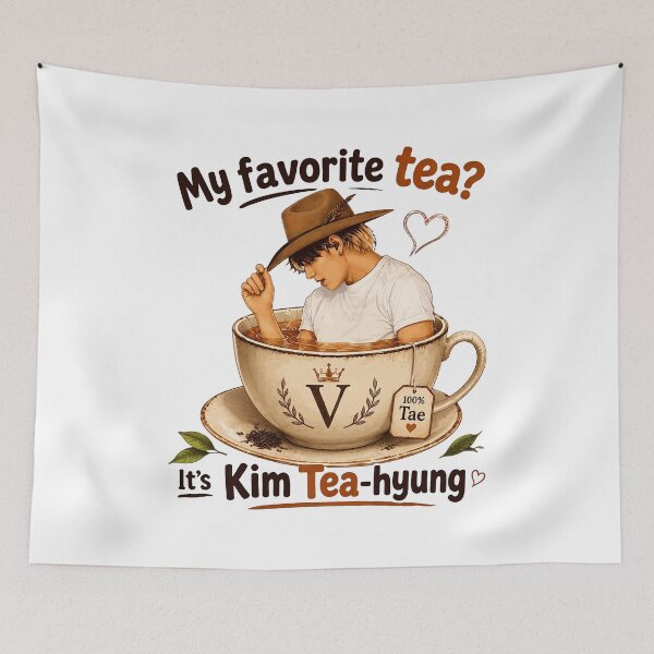 Item preview, Playful Tea Pun Graphic designed and sold by vandewalker.