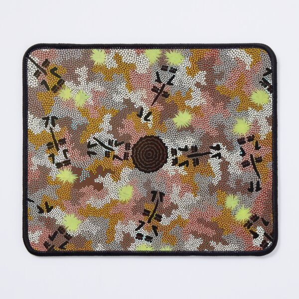 Item preview, Kangaroo dreaming, mt. dennison - 1989 designed and sold by NeonCanvasDream.