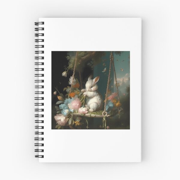 Item preview, Bunny'S Playful Sojourn In A Floral Paradise designed and sold by CosmosUK.