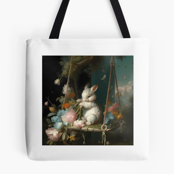 Item preview, Bunny'S Playful Sojourn In A Floral Paradise designed and sold by CosmosUK.