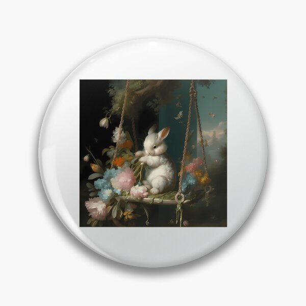 Item preview, Bunny'S Playful Sojourn In A Floral Paradise designed and sold by CosmosUK.