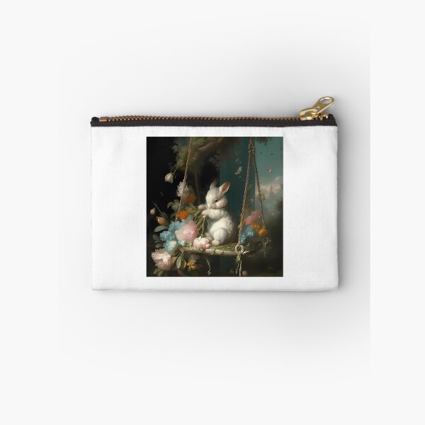 Item preview, Bunny'S Playful Sojourn In A Floral Paradise designed and sold by CosmosUK.