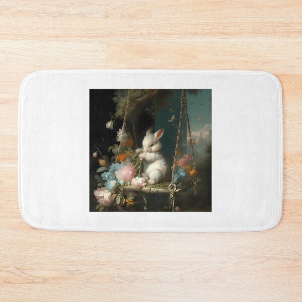 Item preview, Bunny'S Playful Sojourn In A Floral Paradise designed and sold by CosmosUK.