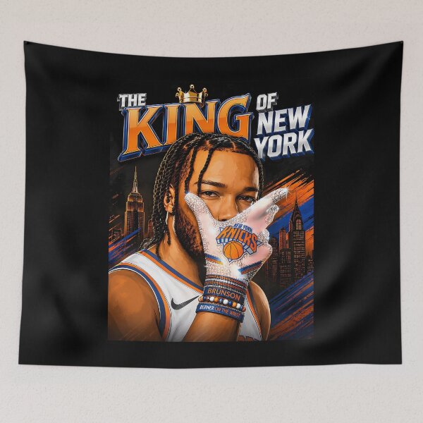 Item preview, Jalen Brunson The King Of New York Knicks designed and sold by EldoLefle.