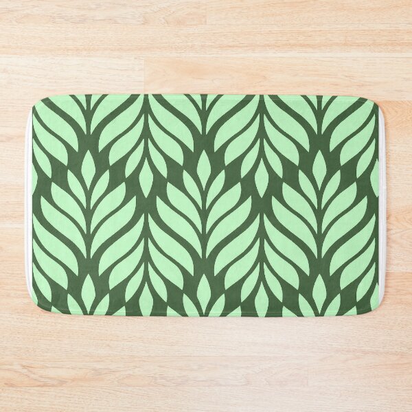 Item preview, Green Leaf Pattern designed and sold by ViaARTfactory.