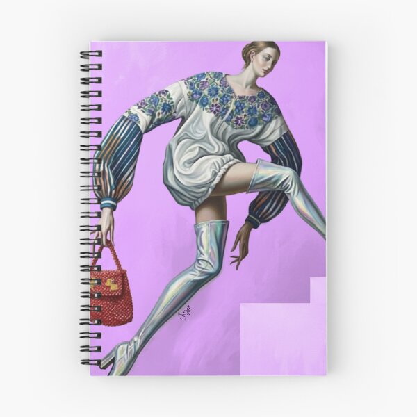 Item preview, Embroidered Blouse and Lilac Haute Couture - Art Print designed and sold by CosmocarteCM.