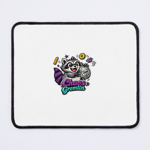 Item preview, Raccoon Gift - Chaos Gremlin Animal designed and sold by RedRubyBubble.