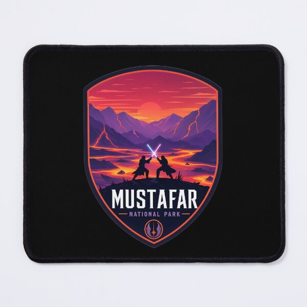 Item preview, Mustafar National Park Nature Landscape designed and sold by FrontierCosmic.