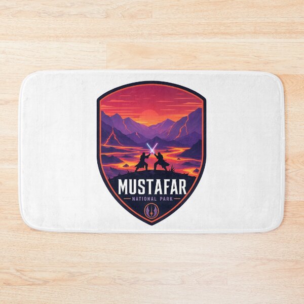 Item preview, Mustafar National Park Nature Landscape designed and sold by FrontierCosmic.