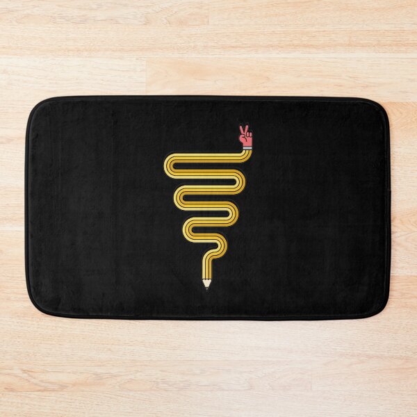 Item preview, Peaceful Pencil Art Wavy Line Creative Design designed and sold by lasopent.
