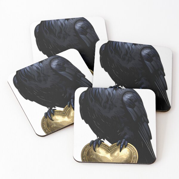 Item preview, Gothic Raven Antique Brass Planchette designed and sold by IllumeInk.