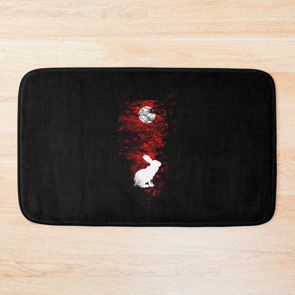 Item preview, Owl Moon Rabbit Night Forest Silhouette designed and sold by wyrichbosle.