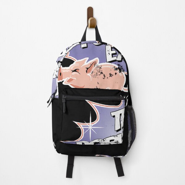 Item preview, Muddy Hog Trucker Emblem Light Purple Burst designed and sold by PerrinMonty.