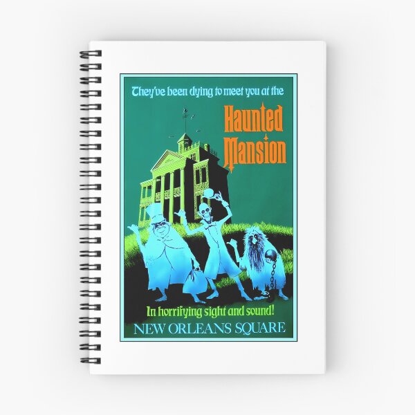 Item preview, New Orleans  Haunted Mansion Advertising Print designed and sold by SecomaShop.