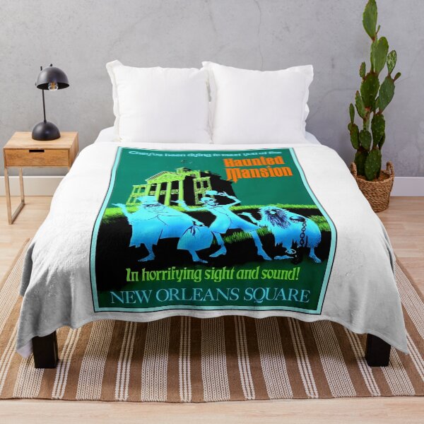 Item preview, New Orleans  Haunted Mansion Advertising Print designed and sold by SecomaShop.