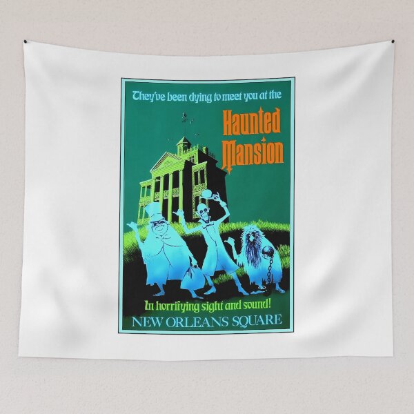 Item preview, New Orleans  Haunted Mansion Advertising Print designed and sold by SecomaShop.