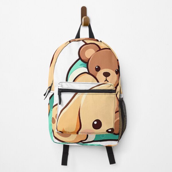 Item preview, Cute Golden Retriever Puppy in Pajamas Hugging Teddy Bear designed and sold by pumsquare.