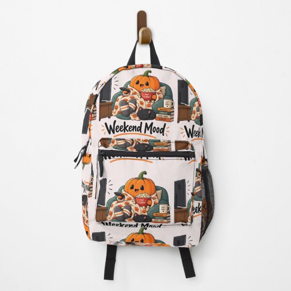 Item preview, Pumpkin Watching TV Weekend Mood – Cozy Autumn Halloween Pumpkin Movie Night designed and sold by Sanika arts .